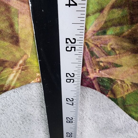 Womens Multicolor Chicos Tropical Top Blouse Parrot Print 3/4 Sleeve Size 3 - Picture 7 of 8